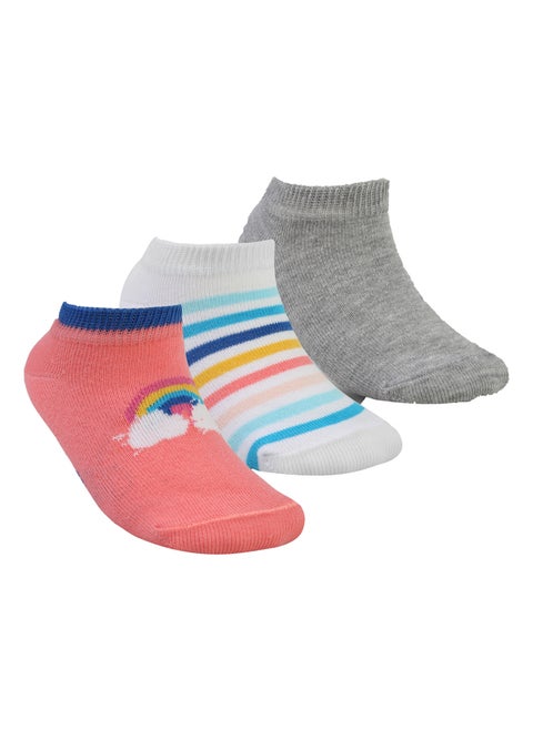 Kid's Pack of 3 Lycra Long Casual Socks