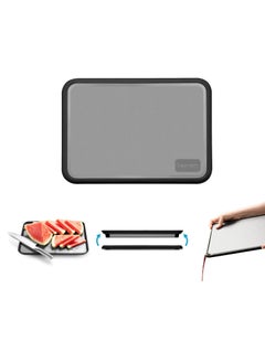 Dreamfarm Dreamfarm Fledge Double-Sided Cutting Board, Durable and Non-Slip, Juice-Catching Flip-Up Silicone Edges for Mess-Free Chopping, Reversible Kitchen Board  - Image 1
