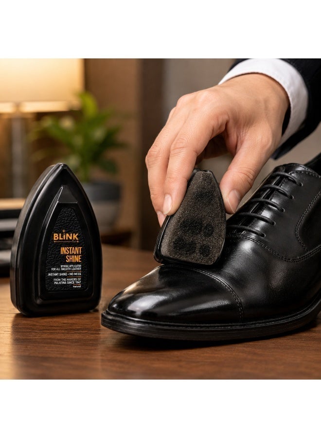 BLINK Instant Shoe Shine Sponge – Premium Shoe Polishing & Leather Shine Tool for Smooth Leather - Image 4