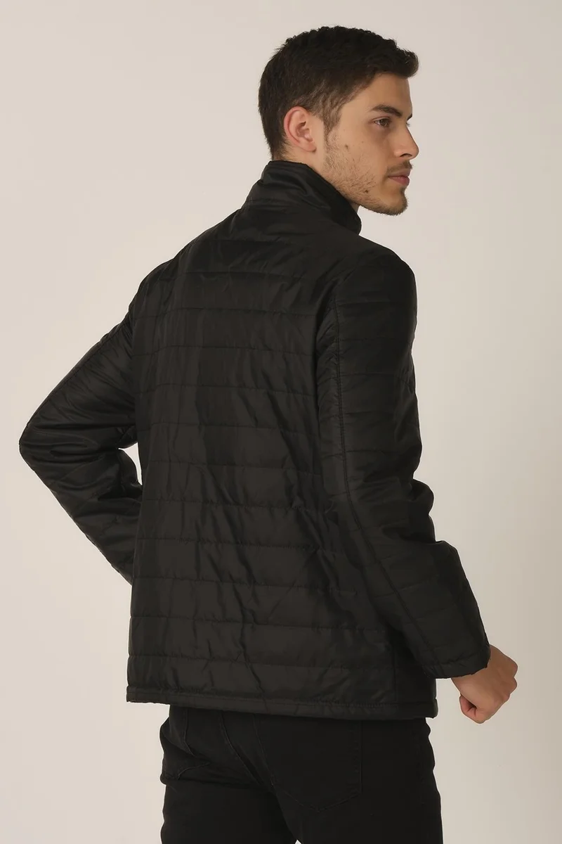 الكسندر جاردي Stand Collar Quilted Coat (E19-78001)