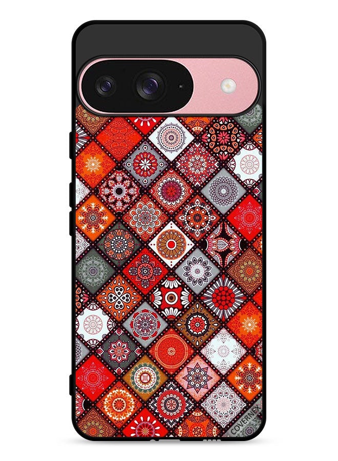 Covernex Google Pixel 9 Protective Case Cover Mandala Design Art - Image 1