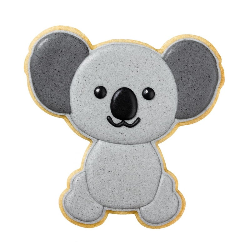 Bundle of Fun Koala Bear Cookie Cutter, Easy to Push Design, For Baby Shower and Birthday Celebrations (4 inch) - Image 5