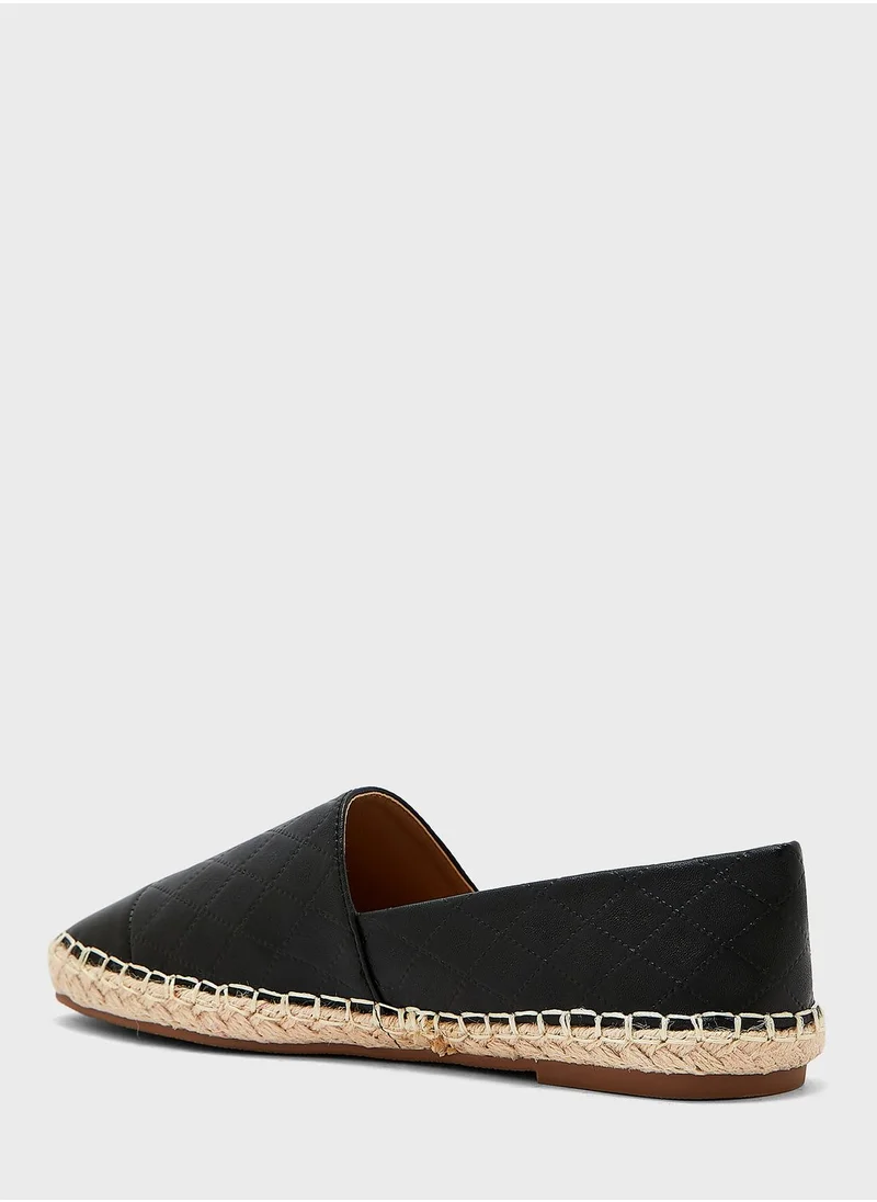 Ginger Tonal Weaved Toecap Espadrille