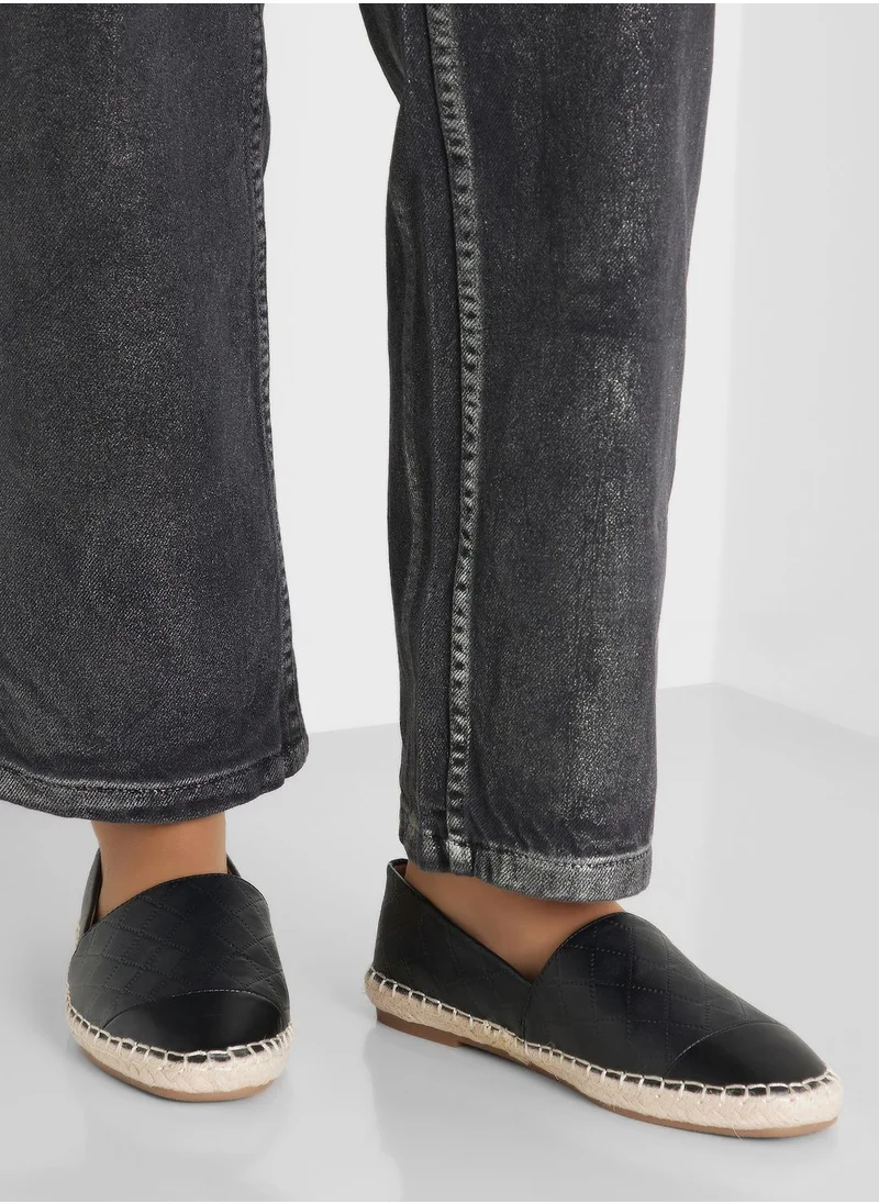 Ginger Tonal Weaved Toecap Espadrille