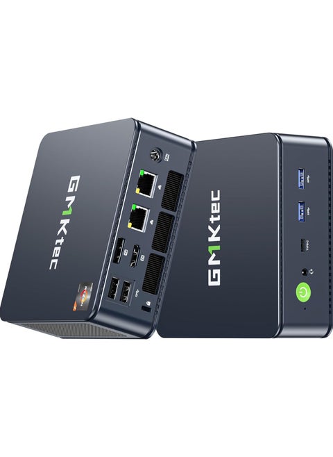 Desktop Ultracompact Mini PC 5700U, NucBox M5 Pro Dual NIC 2.5G Windows 11 Pro, AMD Ryzen 7 5700U (8C/16T 4.30Ghz), 32G DDR4 RAM + 1TB NVME PCle Dual SSD, WiFi 6E, USB-C, BT 5.2, DP, HDMI