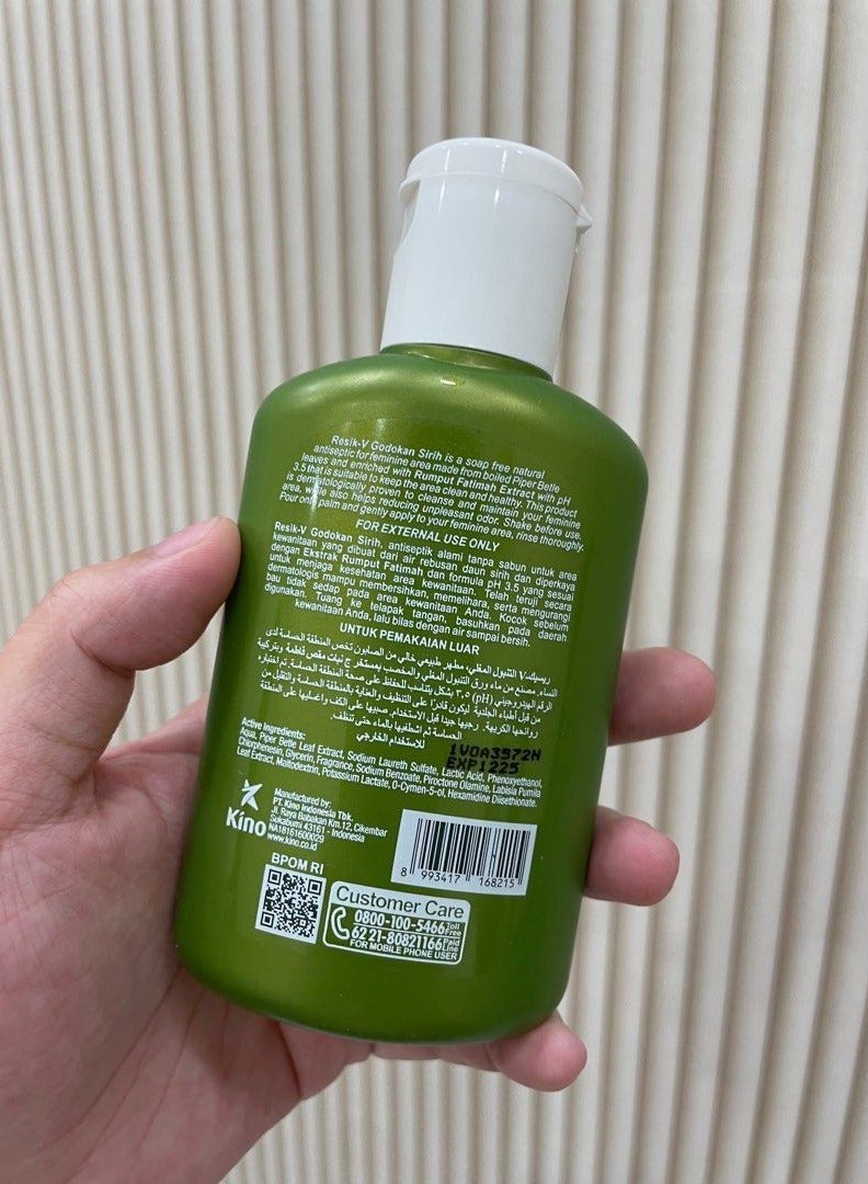 Resik-V Godokan Sirih Soap Free 100ml - Image 3