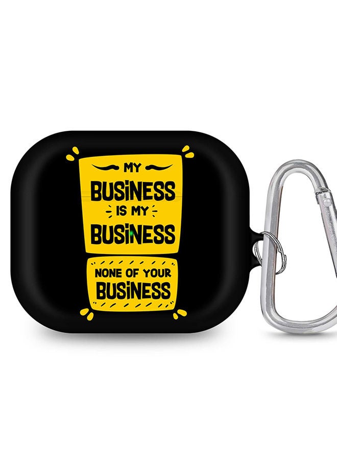 Stylizedd StylePods Case for Airpods 3rd Gen Case With Anti-Lost Keychain - My business - Image 1