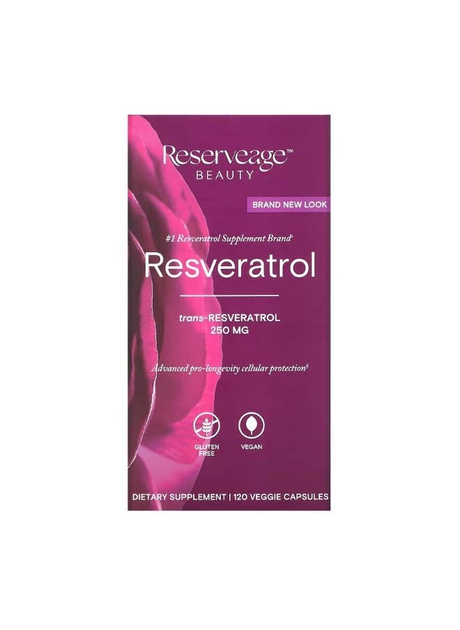 Resveratrol Trans-Resveratrol 250 mg 120 Veggie Capsules - pzsku/Z284E93DF757FFEB3A319Z/45/_/1700703026/d4e4a5a4-ede7-4fdc-9c1f-736c726437e7