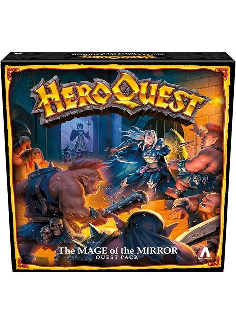 Heroquest The Mage Of The Mirror Quest Pack Roleplaying Game For Ages 14 Plus Requires Heroquest Game System To Play