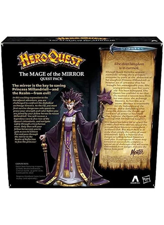 Heroquest The Mage Of The Mirror Quest Pack Roleplaying Game For Ages 14 Plus Requires Heroquest Game System To Play