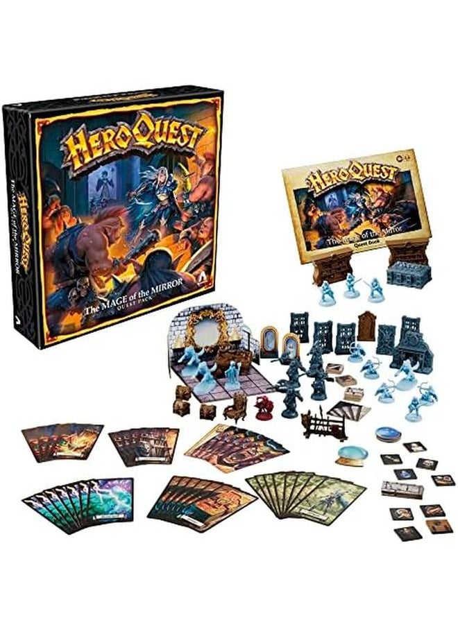 Heroquest The Mage Of The Mirror Quest Pack Roleplaying Game For Ages 14 Plus Requires Heroquest Game System To Play
