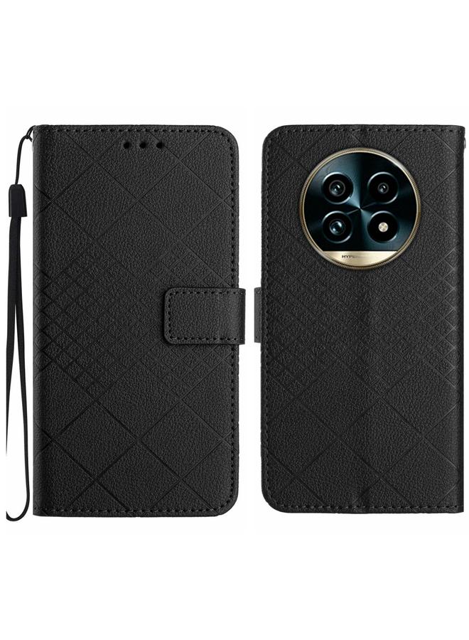 S-TOP Case For Realme 13 Pro 5G / 13 Pro+ 5G Rhombic Grid Texture Leather Phone Case - Image 1