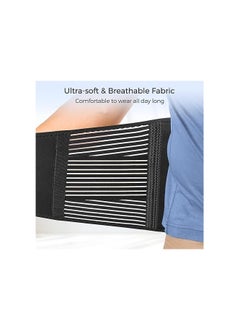 FREETOO ack Braces for Lower Back Pain - XL  Waist Size:45.3''-55'  - Image 4