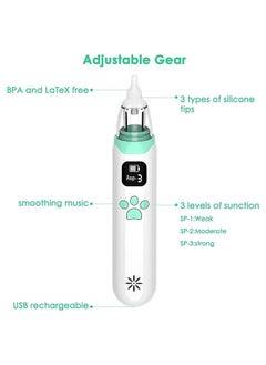 Baby Nasal Aspirator Nasal Vacuum Cleaner For Infant Safety Electric Silent Cleaner - White/Green - pzsku/Z284ED757A9DCCAB00BEEZ/45/_/1712040324/5f95a1c3-46ec-4953-b6bc-038a27b22820