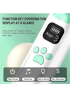 Baby Nasal Aspirator Nasal Vacuum Cleaner For Infant Safety Electric Silent Cleaner - White/Green - pzsku/Z284ED757A9DCCAB00BEEZ/45/_/1712040326/a96ff047-0850-47f6-8355-fa04158b34ee