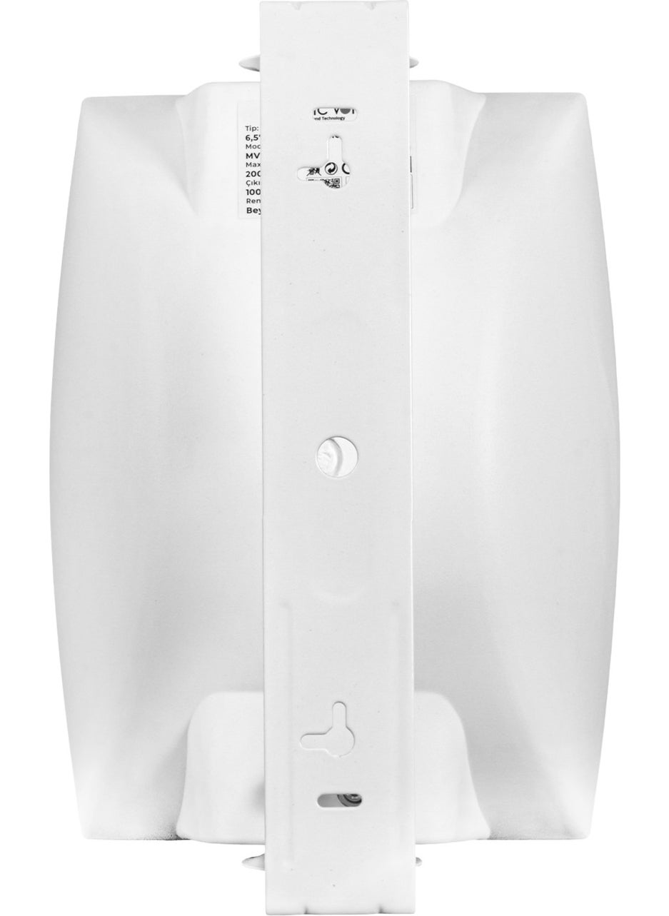 Magicvoice MV-21667 Two Way 4 10 cm 8 Ohm 150W 100V White Column Hop Transformer (Dh 4ATW)