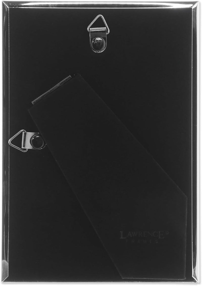 Lawrence Frames 510746 Silver-Plated Metal Picture Frame with Delicate Beading, 4x6-Inch - Image 4