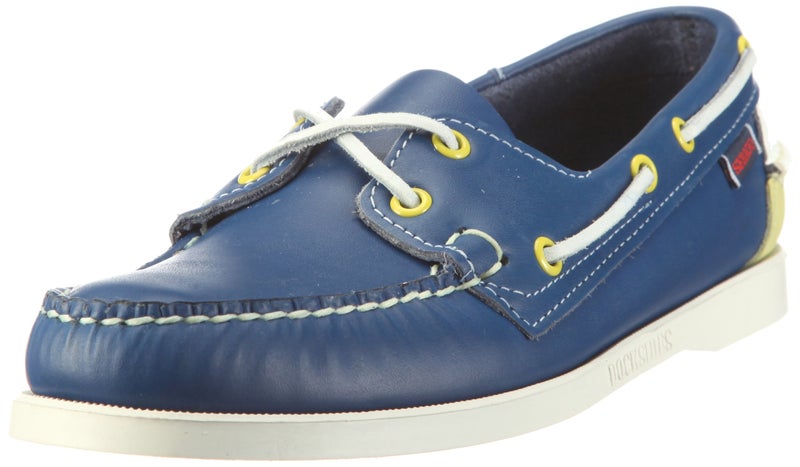 Sebago Men's Spinnaker Shoes B73438 Blue/Limeade 10 UK - Image 1