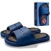 MOTTLED SKY Acupressure Massage Slippers Acupressure Foot Massager Shoes Reflexology Sandals Gift for Men Women Reduce Feet Neuropathy Pain Relief and Tension BlueUS Women 9510 Men 85 - Image 1