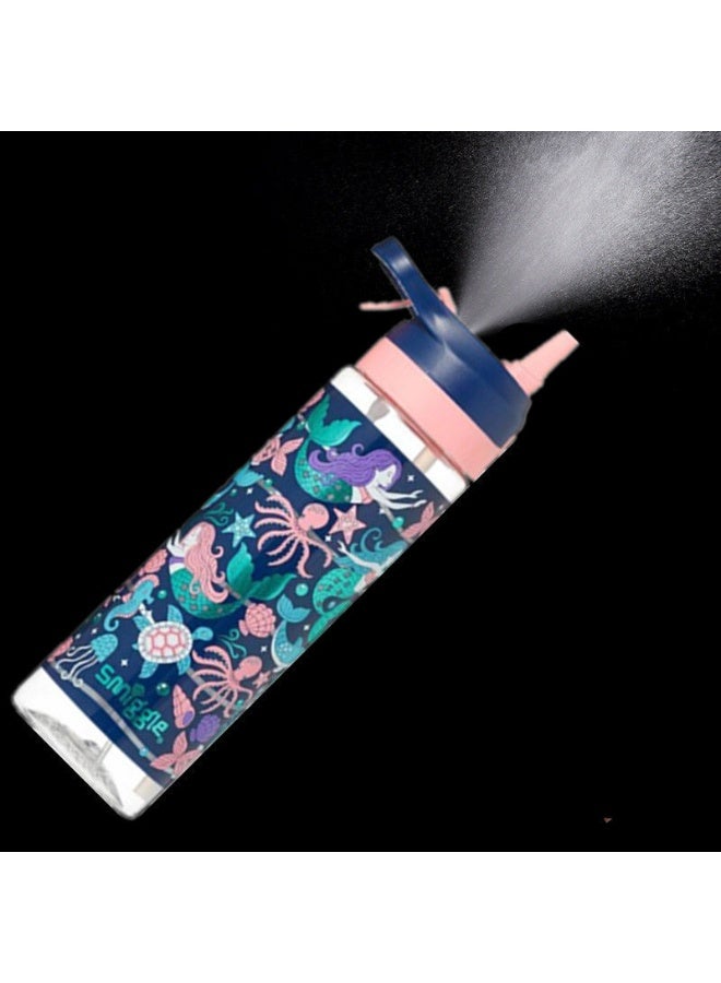 Smiggle Smiggle Australia Spray Water Bottle - Portable Unicorn Student Water Bottle for Kids and Sports