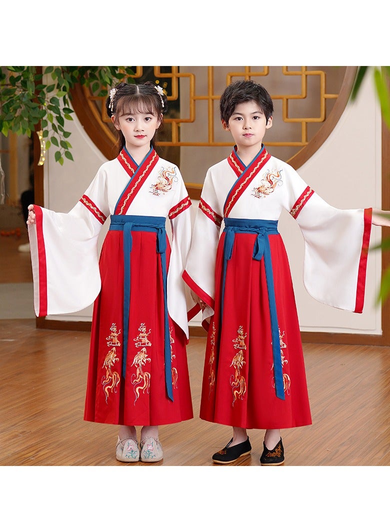 general Traditional Girl's Ancient Hanfu Costume - Elegant Princess Performance Dress for Stage, Cosplay & Cultural Events - Image 1
