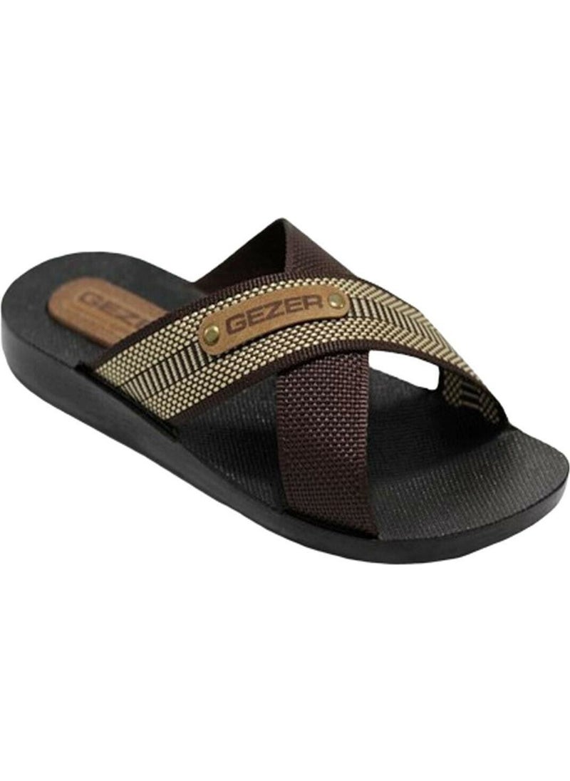 Gezer Men's Slippers Bathroom Sea Pool House SLIPPERS-10504 