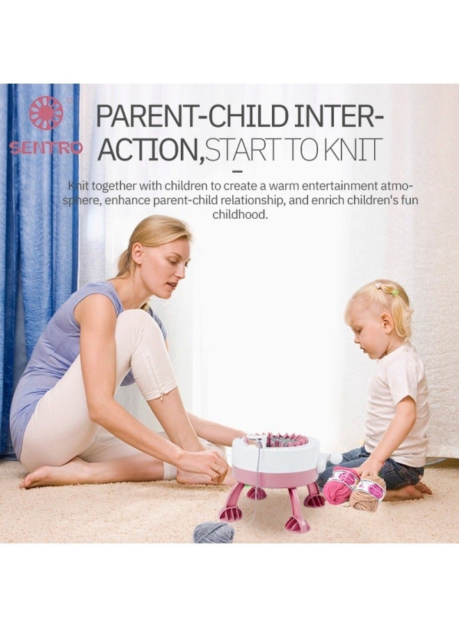 Star cylindrical Wool Knitting Machine 22 Knitted Sweater Adult Children Hand Knitting Machine - Image 5