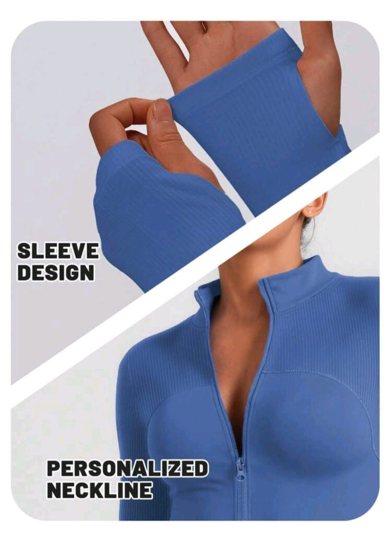 SHEIN Women's Jacket Striped Slim Fit Suitable For Outdoor Activities - Image 5