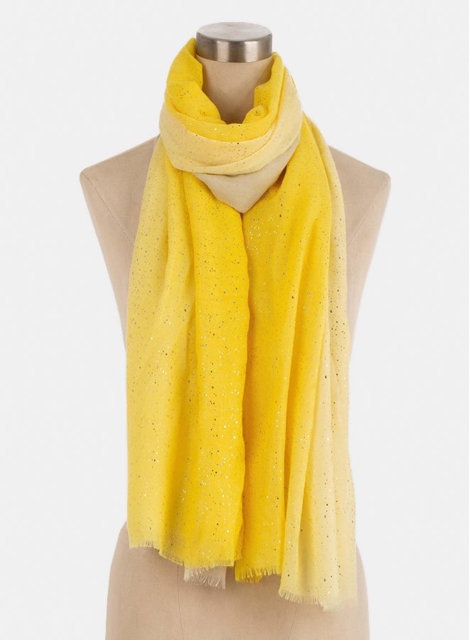 Premoda Women's Scarf Yellow (85x180cm) - Image 1