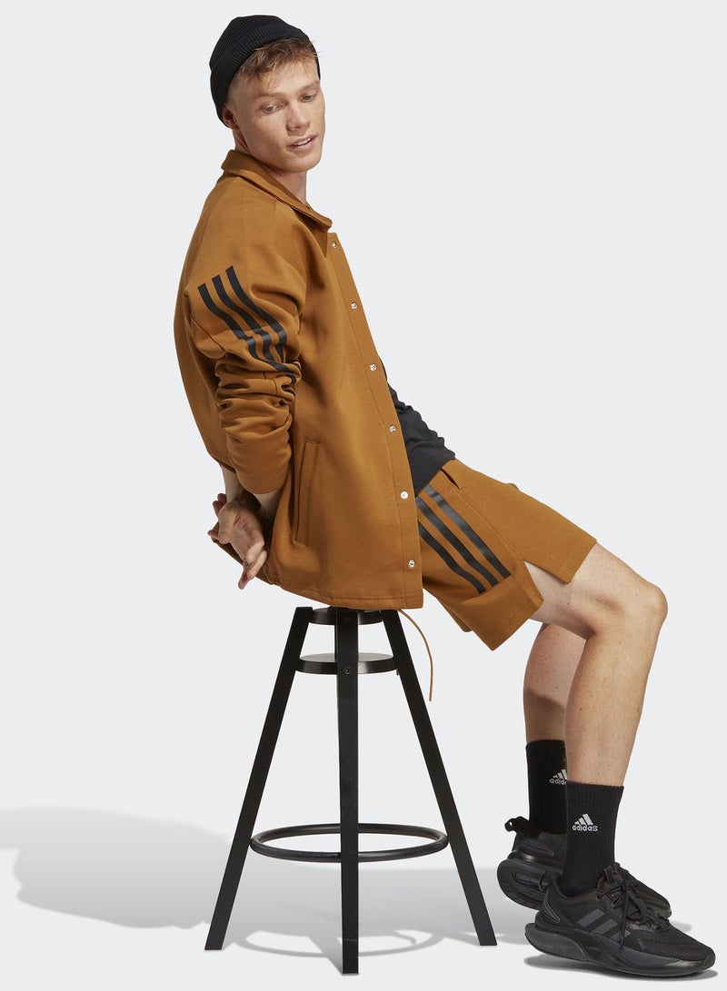 Adidas 3 Stripe Future Icons Shorts - Image 5