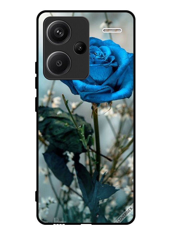 Covernex Protective Case Cover For Xiaomi Redmi Note 13 Pro Plus Blue Rose - Image 1