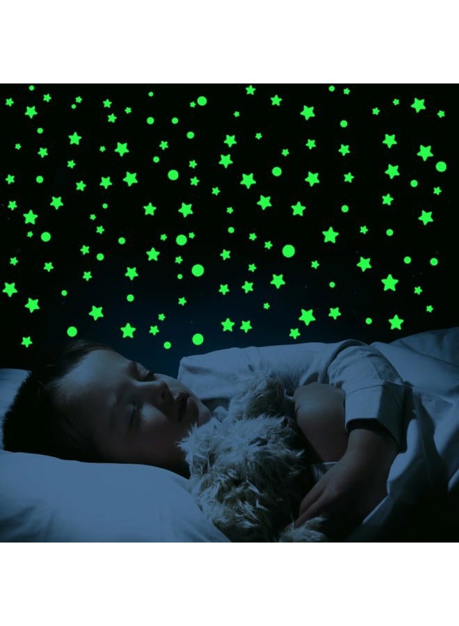 GLOCARNIVAL (3D Glow Dots and Stars) - Realistic 3D Domed Glow in The Dark Stars, 826pcs Glow Dots and Stars, Adhesive Glow Stars for Kids Bedroom,Luminous Stars Stickers Create a Realistic Starry Sky,Room Dec... - Image 3