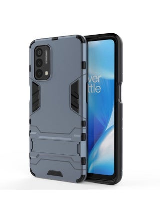 Case Cover For For OnePlus Nord N200 5G PC + TPU Shockproof Protective Case with Holder(Navy Blue) - pzsku/Z284F6157A1DCA14D092EZ/45/_/1709820696/6d7dea7f-294a-4756-8dcb-c735577755b1