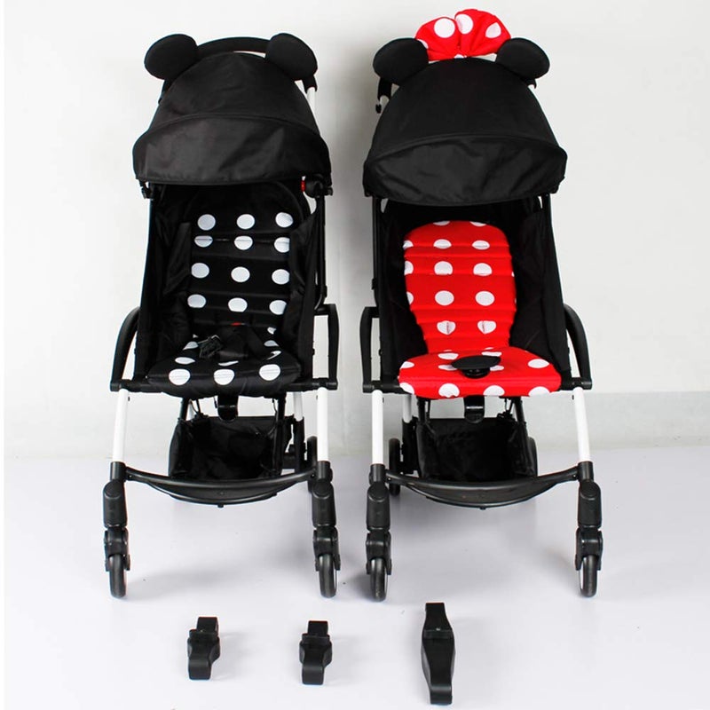 ROMIRUS موصلات عربات الأطفال لعربات YOYO2 و YOYO3، موصل عربات التوائم AIQI/Yoga/VOVO/Yoya/YUYU، عبوة من 3 - Image 3