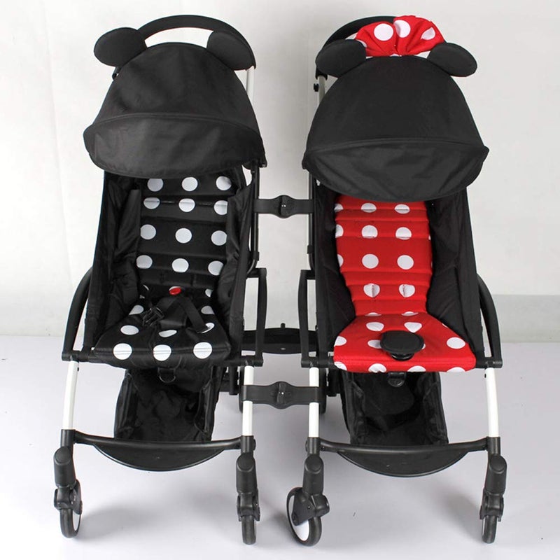 ROMIRUS موصلات عربات الأطفال لعربات YOYO2 و YOYO3، موصل عربات التوائم AIQI/Yoga/VOVO/Yoya/YUYU، عبوة من 3 - Image 2