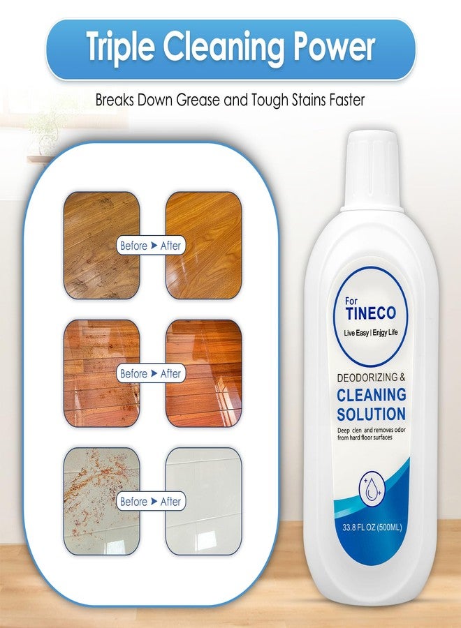 CHAIN PEAK Floor Cleaning Solution Compatible With Tineco S3, S5, S7, S9 Artist, Deep Cleaning for Multiple Hard Floors, Professional Floor Cleaner Suitable for All Tineco Cordless Wet Dry Vacuum 16.9 FL OZ* 1 - Image 3