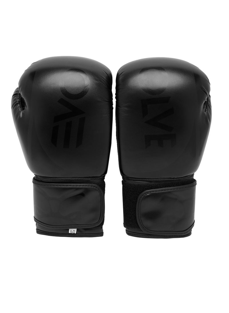 Evolve Evolve Boxing Gloves | Foam Padded Boxing and Kickboxing Gloves for Training and Sparring with Adjustable Straps Ventilation Holes and Cushioned Inner Lining - Image 1
