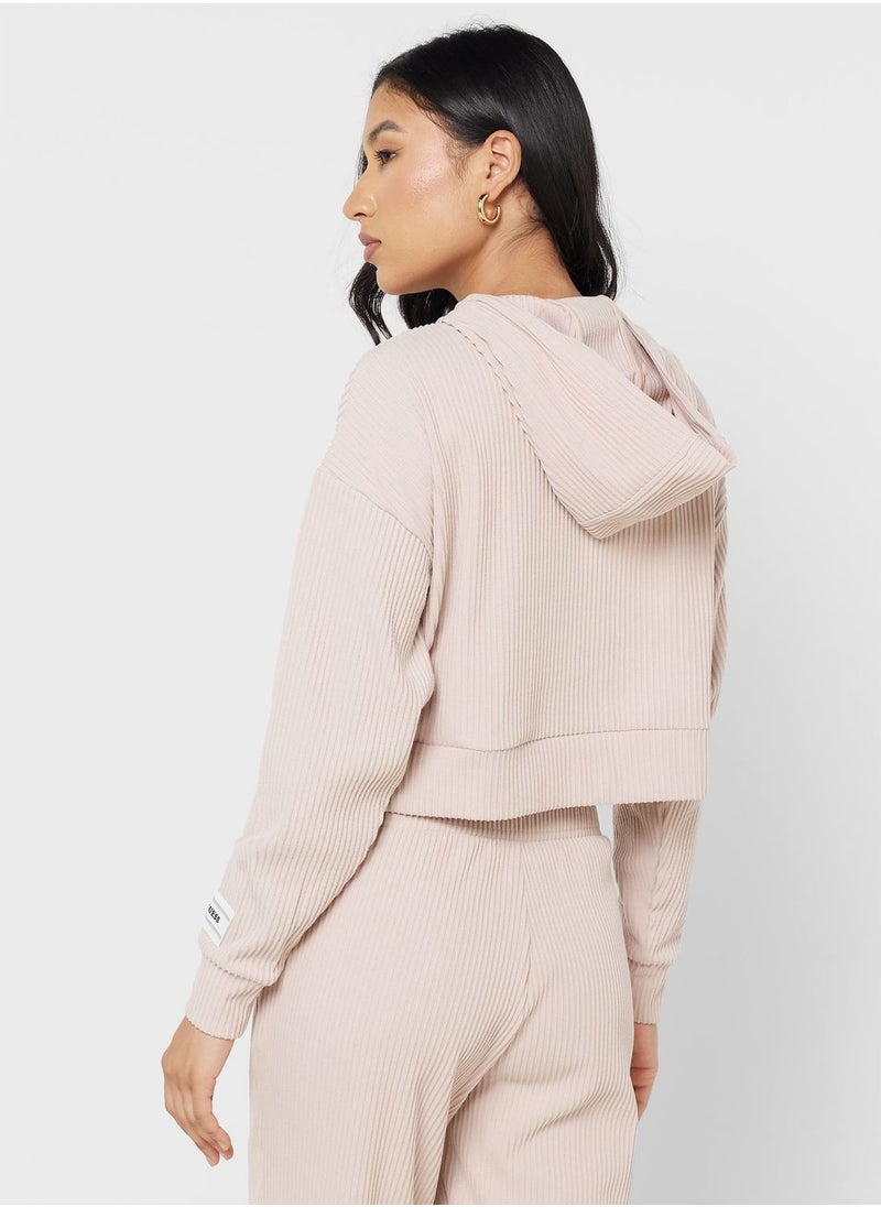 GUESS - Pocket Detail Hoodie - Image 1