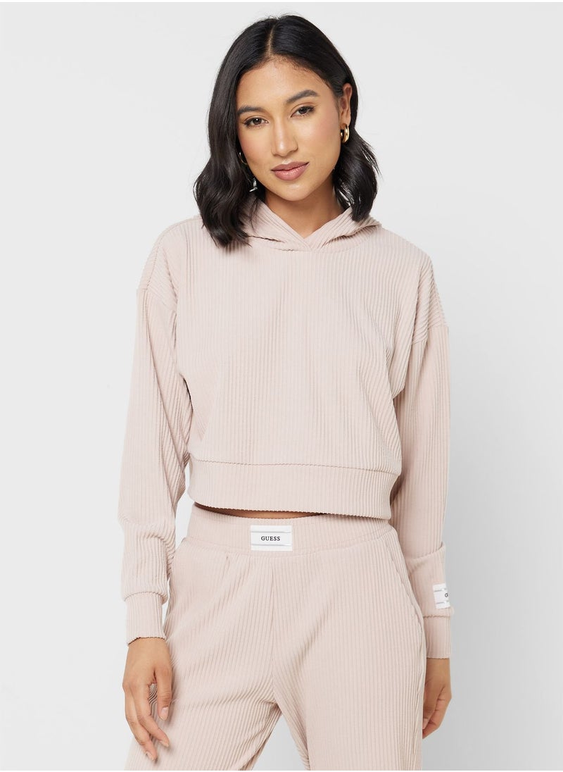 GUESS - Pocket Detail Hoodie - Image 1