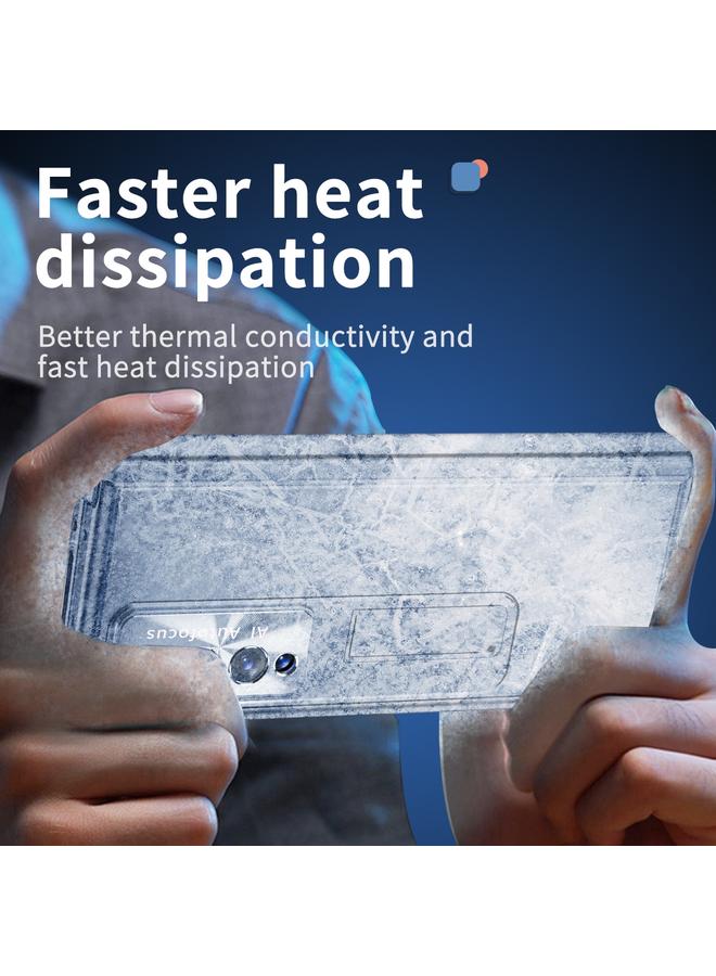 اس-توب جراب لهاتف Samsung Galaxy Z Fold3 5G مصنوع من سبائك الألومنيوم بمفصلة مزدوجة ومضاد للصدمات - Image 4