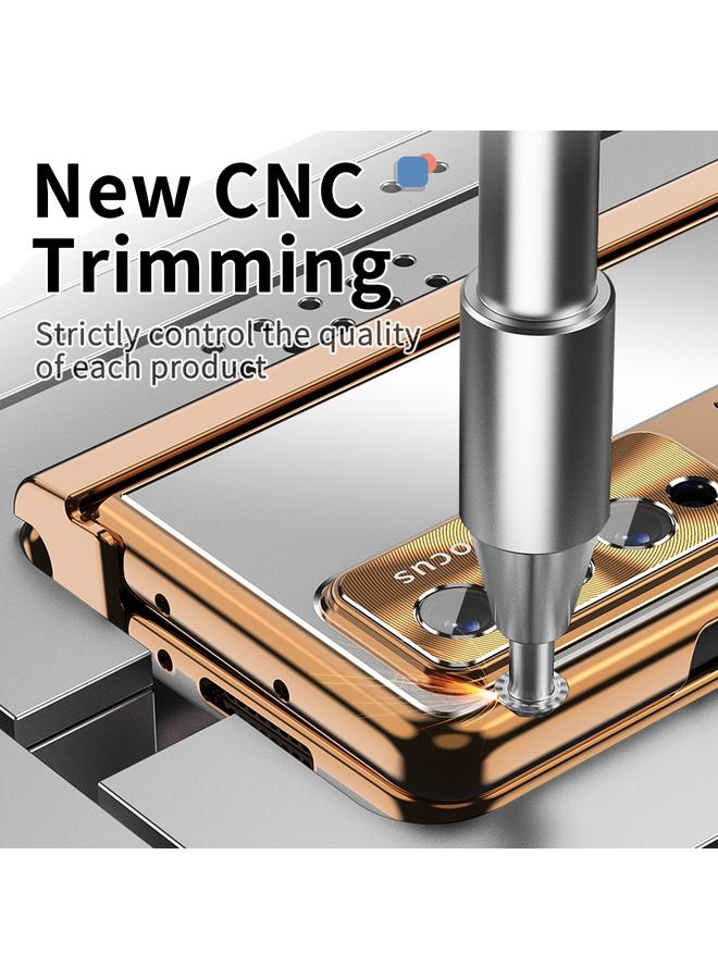 اس-توب جراب لهاتف Samsung Galaxy Z Fold3 5G مصنوع من سبائك الألومنيوم بمفصلة مزدوجة ومضاد للصدمات - Image 3