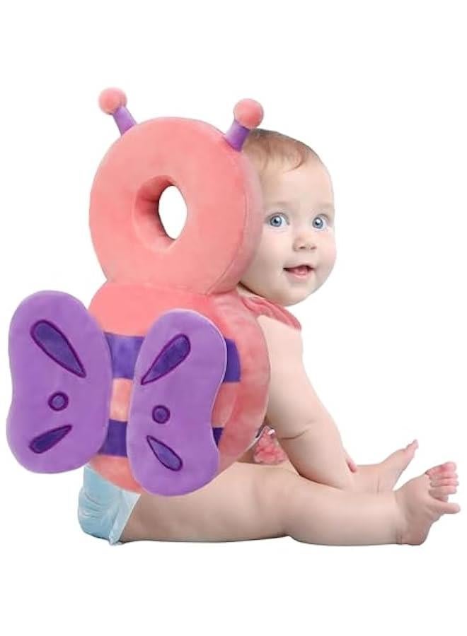 DOOKOO Baby Walker Head Protector Backpack, Toddler Adjustable Baby Head Protection Fall Pillow Baby Safety Products Pad for Baby Walking and Crawling - Image 2