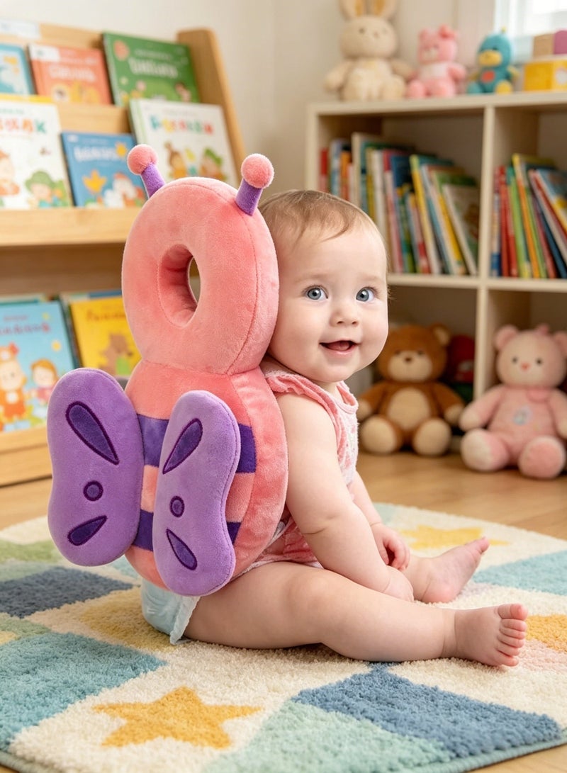 DOOKOO Baby Walker Head Protector Backpack, Toddler Adjustable Baby Head Protection Fall Pillow Baby Safety Products Pad for Baby Walking and Crawling - Image 1