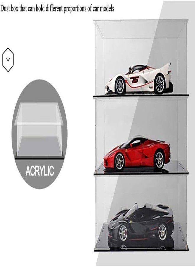 SANTALON Acrylic Display Case for Collectibles | Dustproof Transparent Showcase Box for Action Figures, Miniatures & Models | Countertop Cube with Protective Film (( 13x7.1x6 inch;33x18x15 cm)) - Image 5