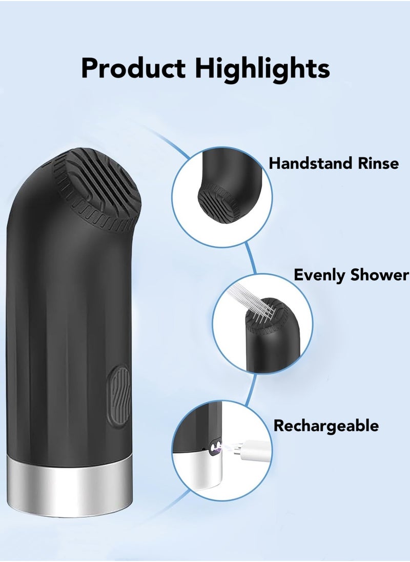 Oasis Casa - Premium Portable Electric Bidet with 3 Speed ​​Automatic Irrigator, USB Rechargeable Mini Travel Shattaf, Handheld Sprayer for Personal Hygiene - Ideal for Home, Office, Outdoor, Travel - Image 1