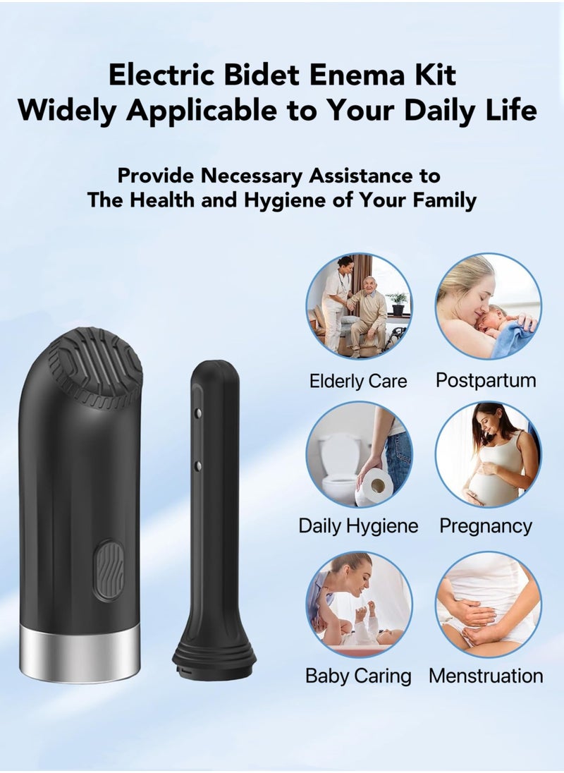 Oasis Casa - Premium Portable Electric Bidet with 3 Speed ​​Automatic Irrigator, USB Rechargeable Mini Travel Shattaf, Handheld Sprayer for Personal Hygiene - Ideal for Home, Office, Outdoor, Travel - Image 1