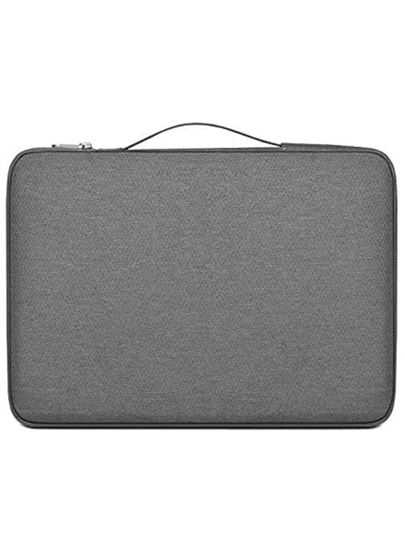 SPECTON Pilot Water Resistant High-Capacity Laptop Sleeve Case, Grey - 14" - Image 3