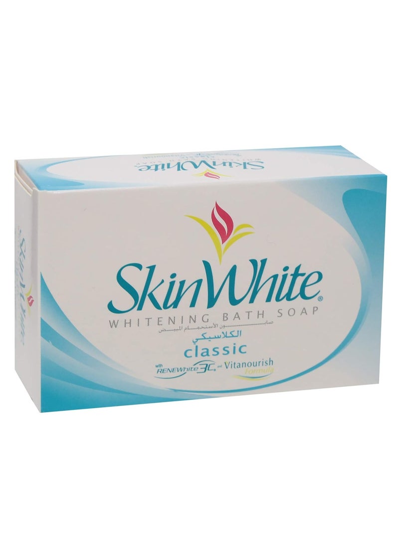 skin white Whitening Bath Soap Classic 2+1 135gram  - Image 2