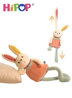 HIPOP Plush Toy Gifts,Rabbit Dolls That Can Pull Their Ears,48cm Children Appease Dolls  - Image 1