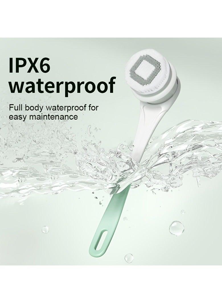 AROAQ Multi Function Electric Bath Brush Set With 5 Brush Heads - Image 3